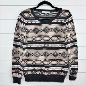 XXI Forever 21 Vintage Aztec‎ Pullover sweater Size M